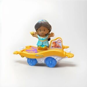 Little People Disney Princess Parade Aladdin Jasmine Carpet Float Fisher Price